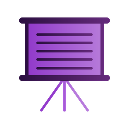 Presentation Board  Icon