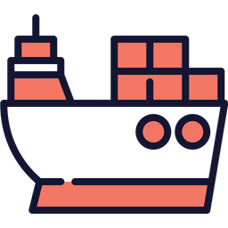 Cargo Ship  Icon