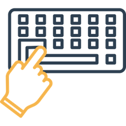 Click keyboard  Icon