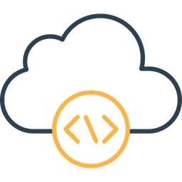 Coding Cloud  Icon