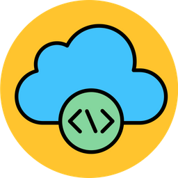 Coding Cloud  Icon