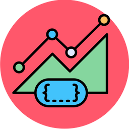 Coding Graph  Icon