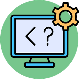 Code Computer Development Icon