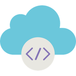 Coding Cloud  Icon