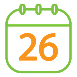 Calendar Date  Icon