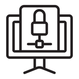 Computer Lock  Icon