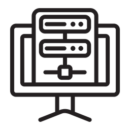 Computer Server  Icon