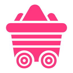 Charcoal Cart  Icon