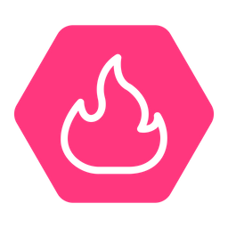 Flammable Sign  Icon