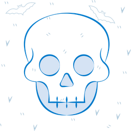 Halloween skull  Icon