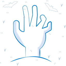 Grave Hand  Icon