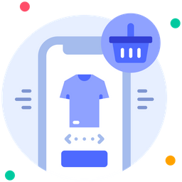 Mobile shopping  Icon