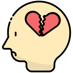 Broken Heart Mind  Icon