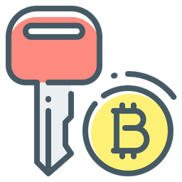 Crypto Key  Icon