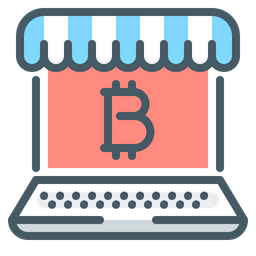 Cryptocurrency Shop  Icon