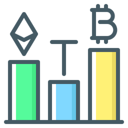 Cryptocurrency Graph  Icon