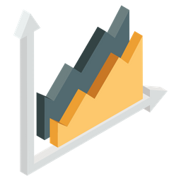 Area Chart  Icon