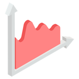 Area Chart  Icon