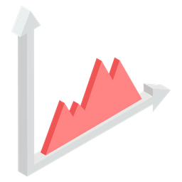 Area Chart  Icon