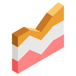 Area Chart  Icon