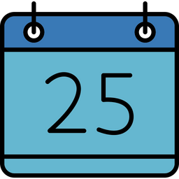 25 calendar  Icon