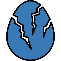 Broken egg  Icon