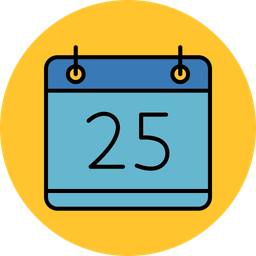 25 calendar  Icon