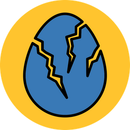 Broken egg  Icon