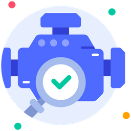 Verificação do motor  Ícone