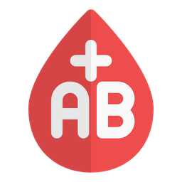 Ab positive blood  Icon