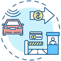 Electronic toll collection  Icon