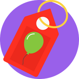 Balloon tag  Icon