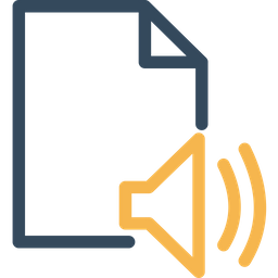 Audio File  Icon