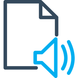 Audio File  Icon