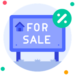 For sale sign  Icon