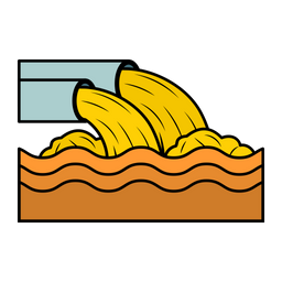 Waaste water  Icon