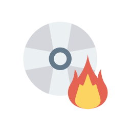 Burn Disk  Icon