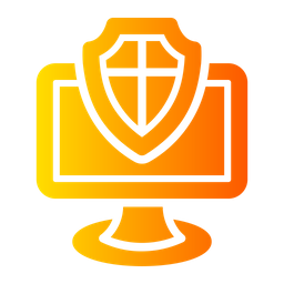 Computer Shield  Icon