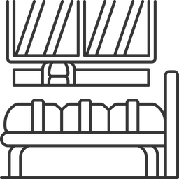 Ambulance Bed  Icon