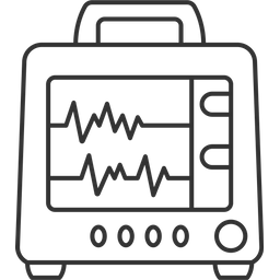 Ecg Monitor  Icon