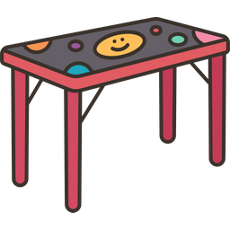 Mesa infantil  Ícone