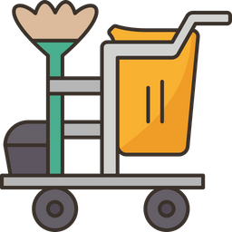 Cleaning Cart  Icon