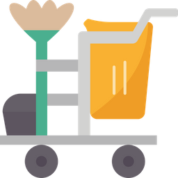 Cleaning Cart  Icon