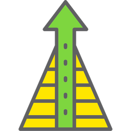 Arrow Growth  Icon