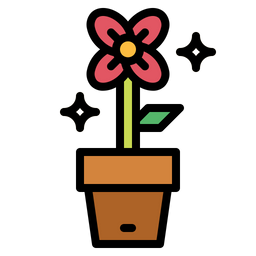 Flower pot  Icon