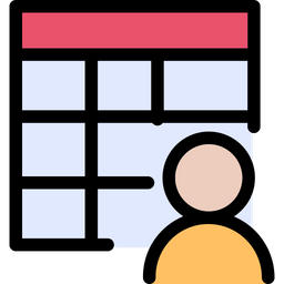 Avatar Calendar  Icon