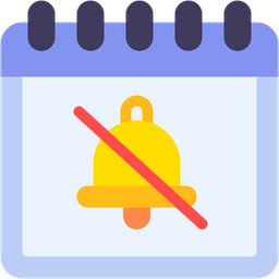 Cancel Event Calendar  Icon