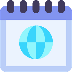 Global Calendar  Icon