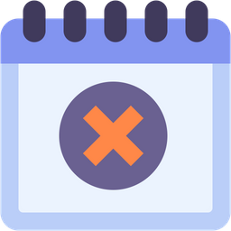 Delete Event  Icon