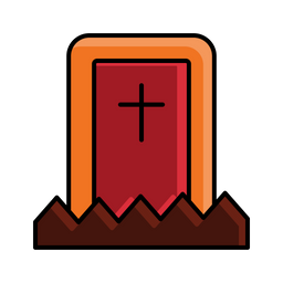 Grave stone  Icon